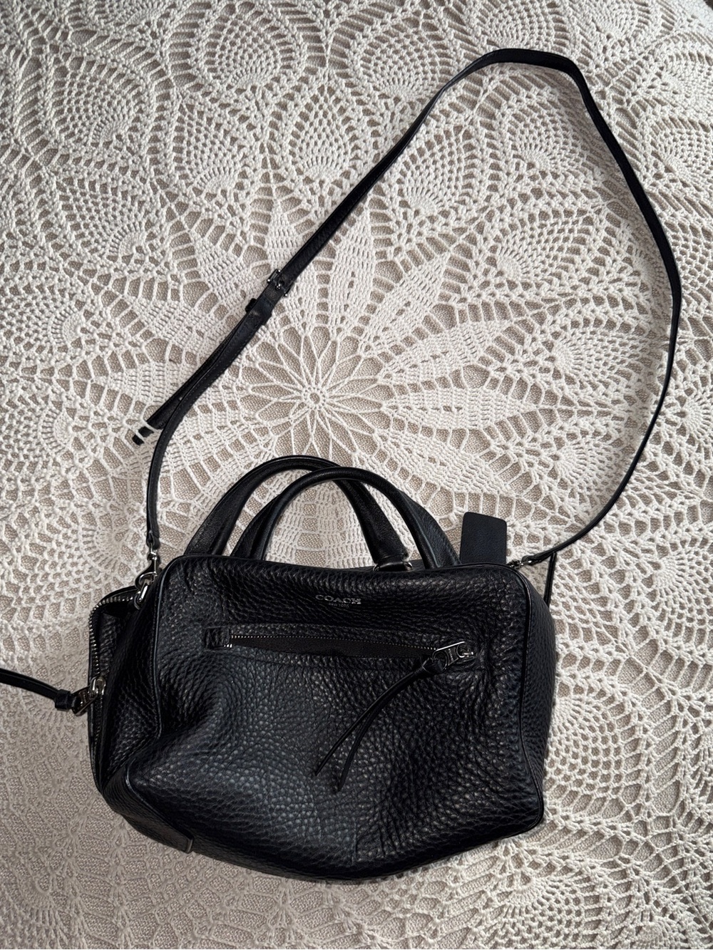 Black Coach Crossbody Bag